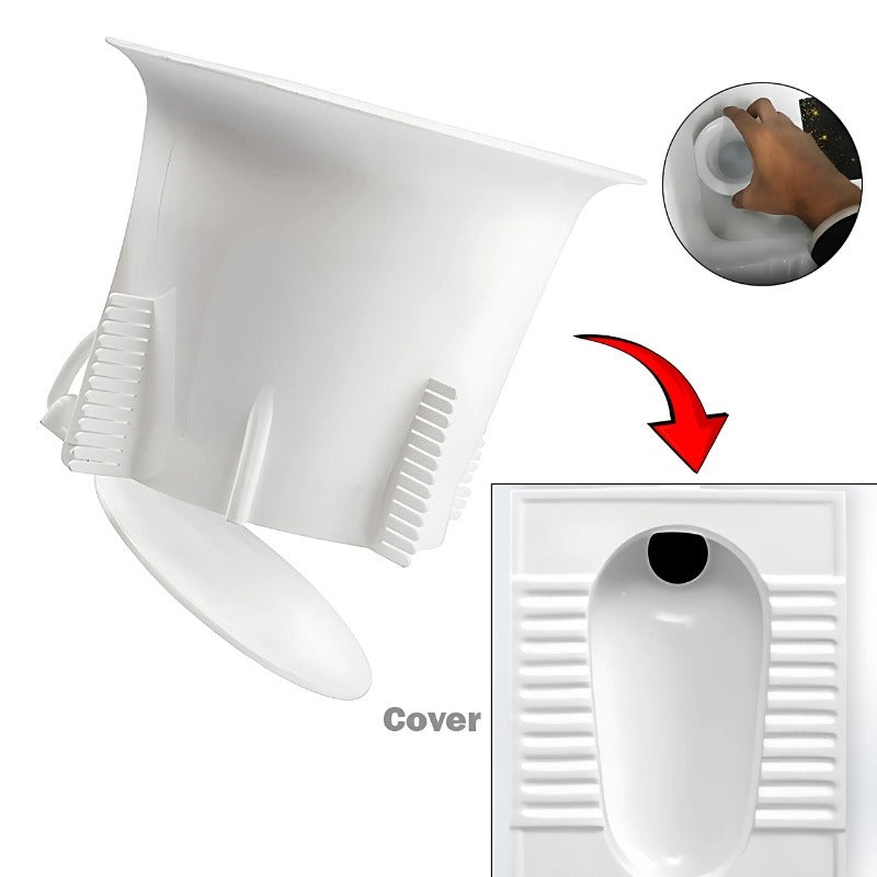 WC Hole Cover for flush Smell, Rats blocker for toilet closit Reviews ⭐⭐⭐⭐⭐ (FREE SHIPPPING)